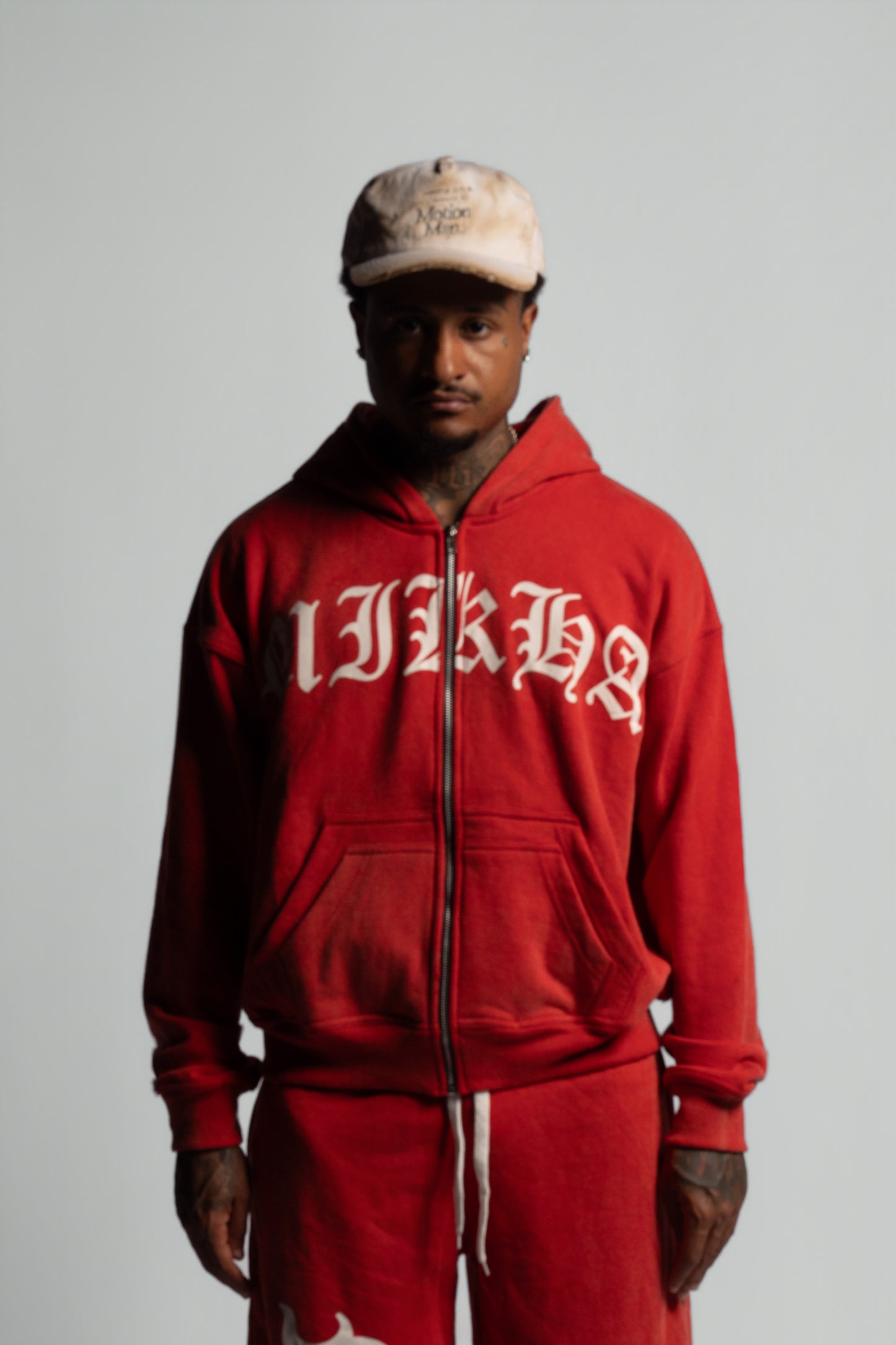 MIKHA RED HOODIE