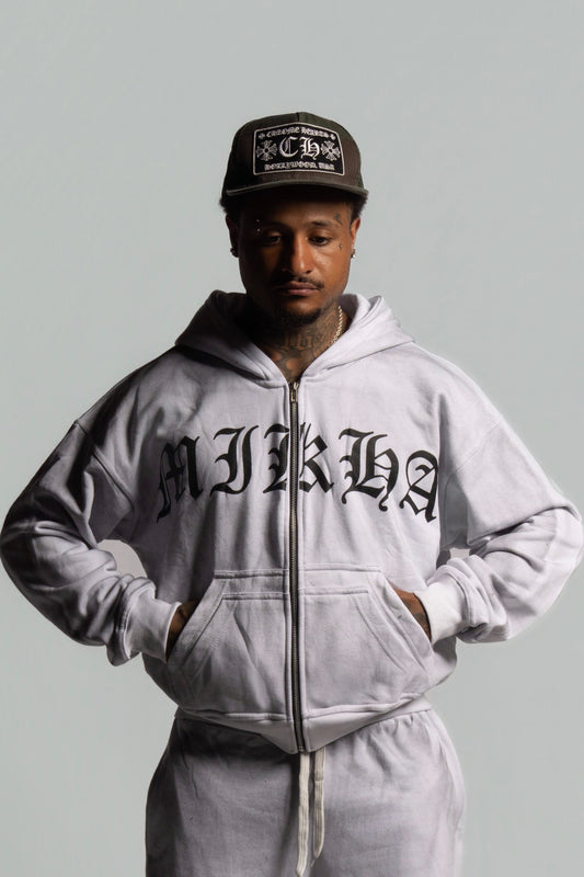 MIKHA GREY HOODIE