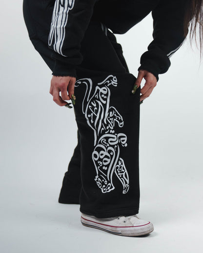 SOVEREIGN ONYX PANTHER SWEATPANTS