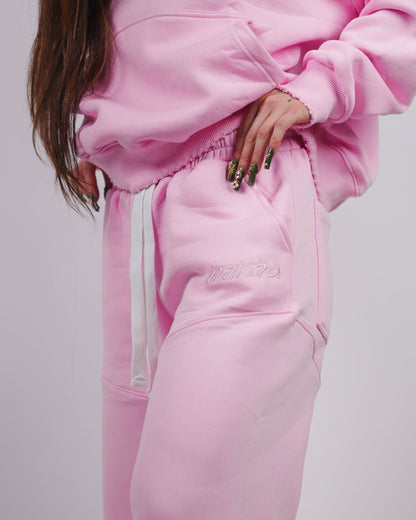 SOVEREIGN BLUSH PANTHER SWEATPANTS