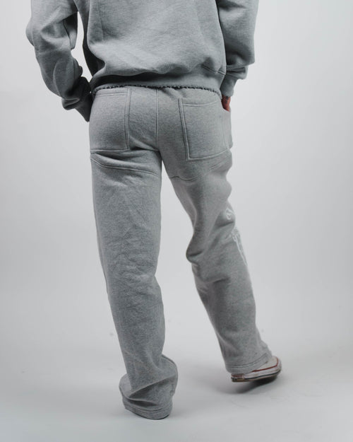 PANTHER SWEATPANTS - STONE GREY