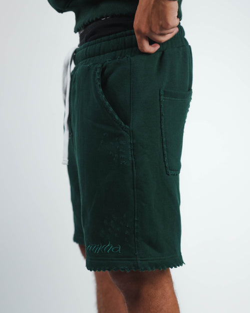 M.W.P. SHORTS - EVERGREEN