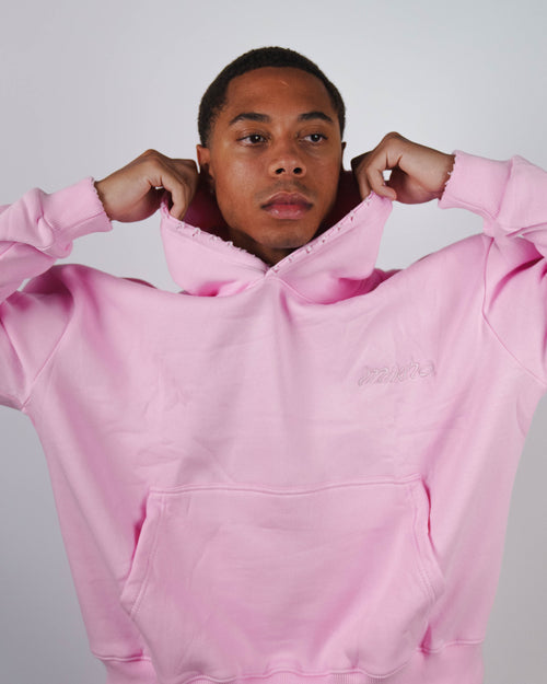 M.W.P HOODIE - BLUSH PINK