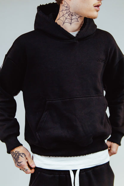 WING HOODIE - ONYX