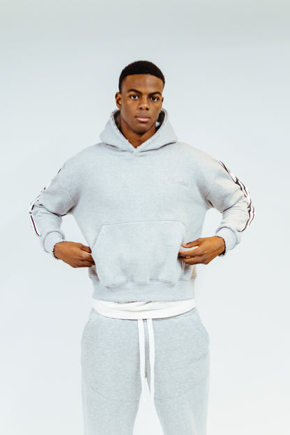 WING HOODIE - STONE GREY