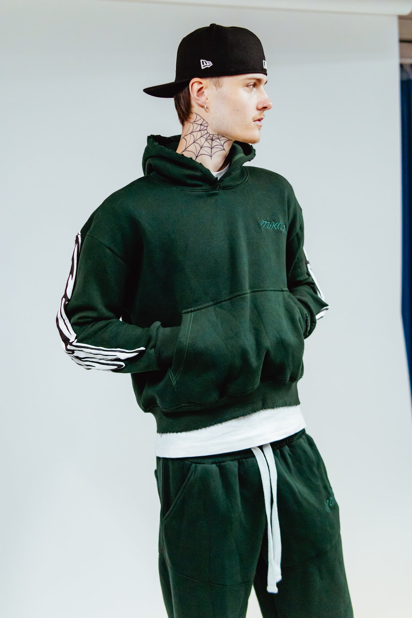WING HOODIE - EVERGREEN