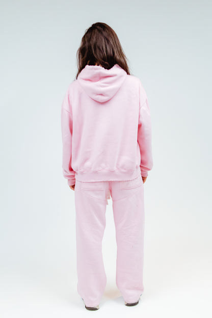 M.W.P HOODIE - BLUSH PINK