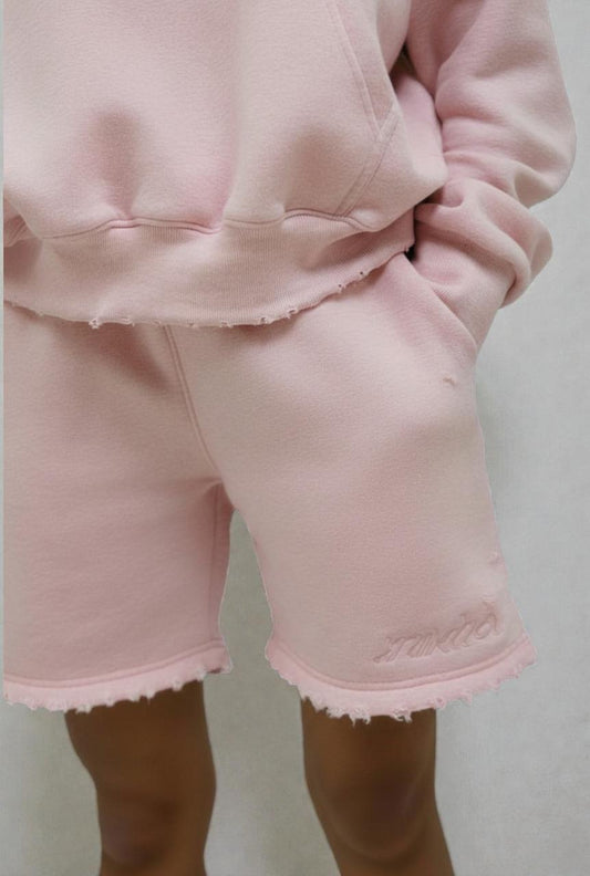M.W.P SHORTS - BLUSH PINK