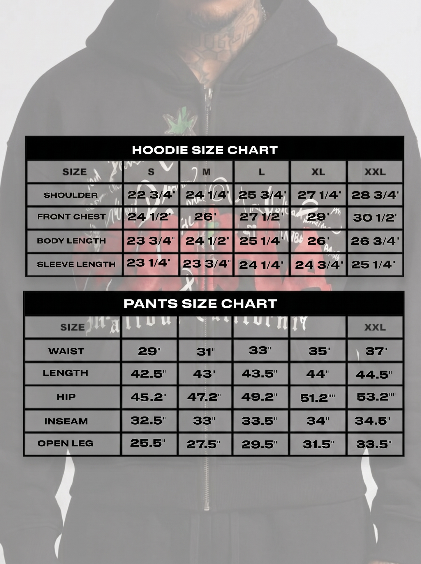 MIKHA MALIBU BLACK HOODIE